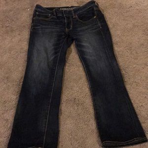 American Eagle jean capris size 6 super stretch